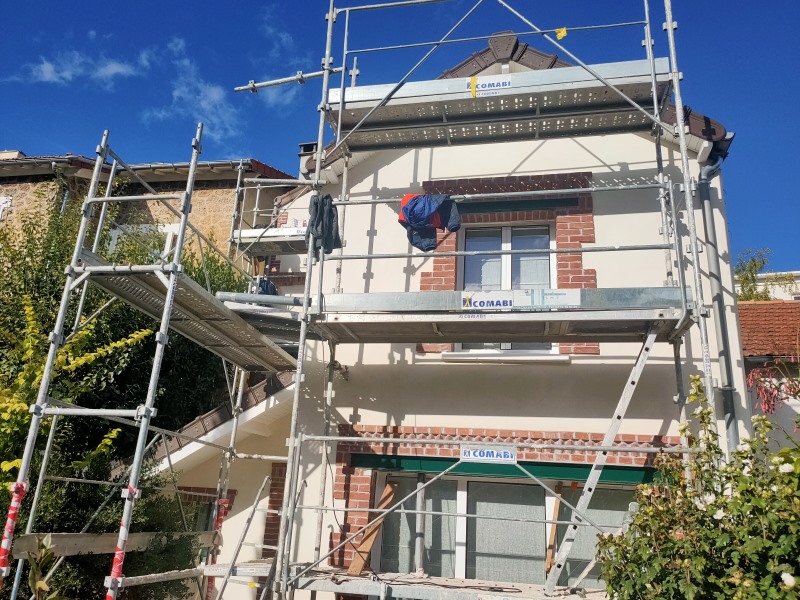 Renovation de facade dans les Hauts de Seine