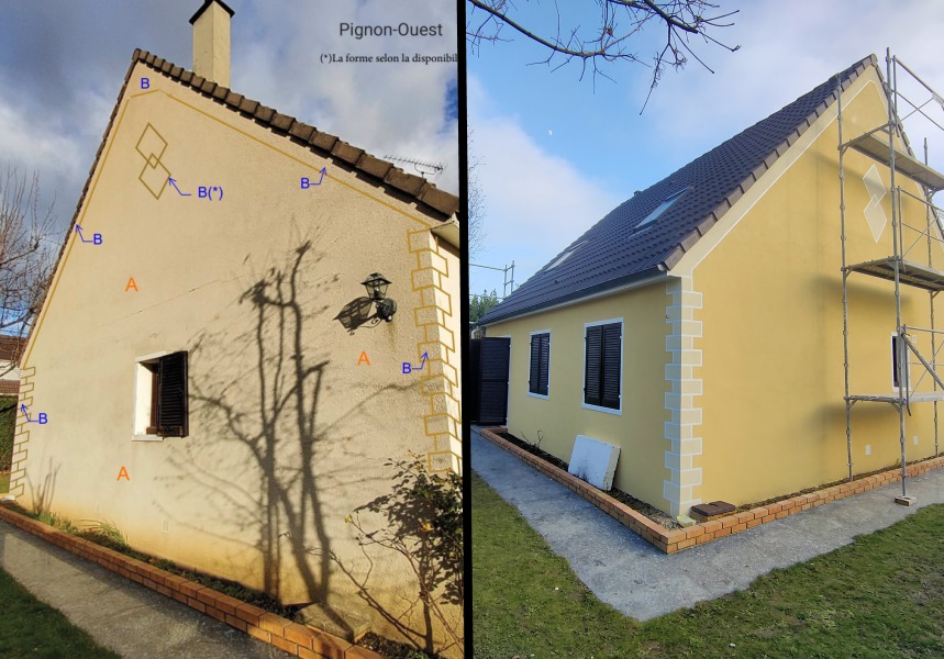 Restauration de facade Val de Marne