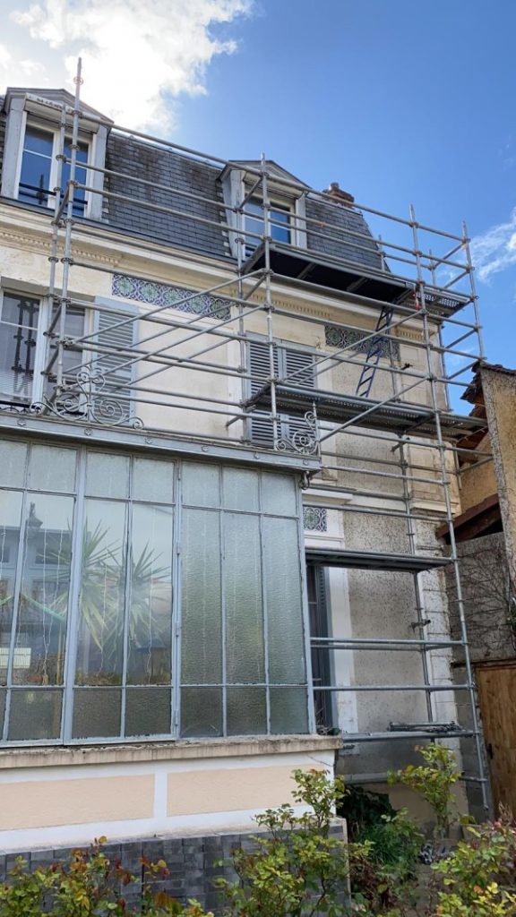 Rénovation de façade à Saint-Germain-en-Laye