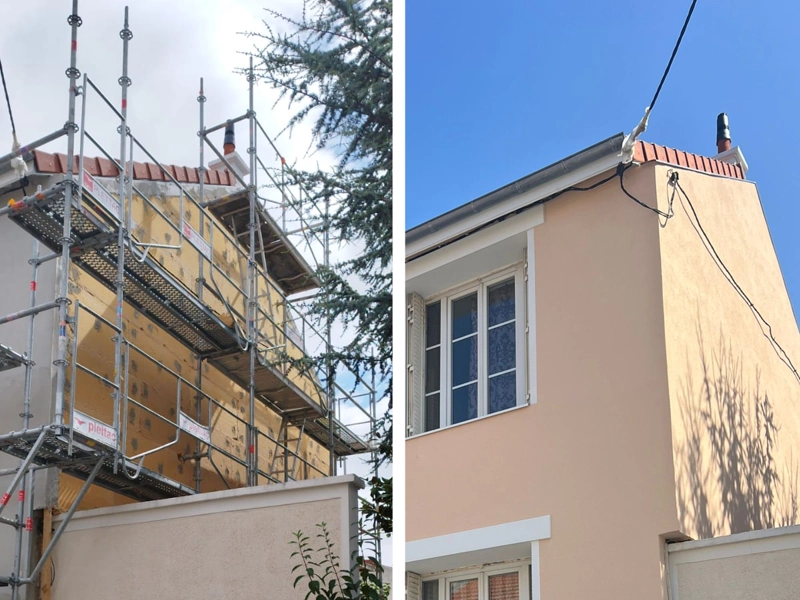 Isolation extérieure écologique : bien choisir Finition ITE écologique