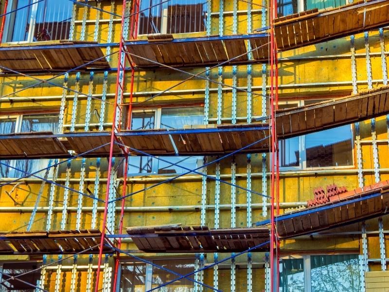 Ravalement de façade et isolation extérieure (ITE) Isolation thermique par l'extérieur