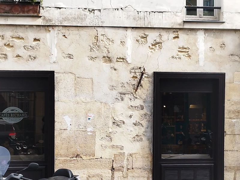 Pathologie façade en pierre