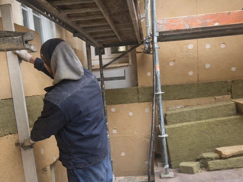 Fibre de bois isolant perspirant mur