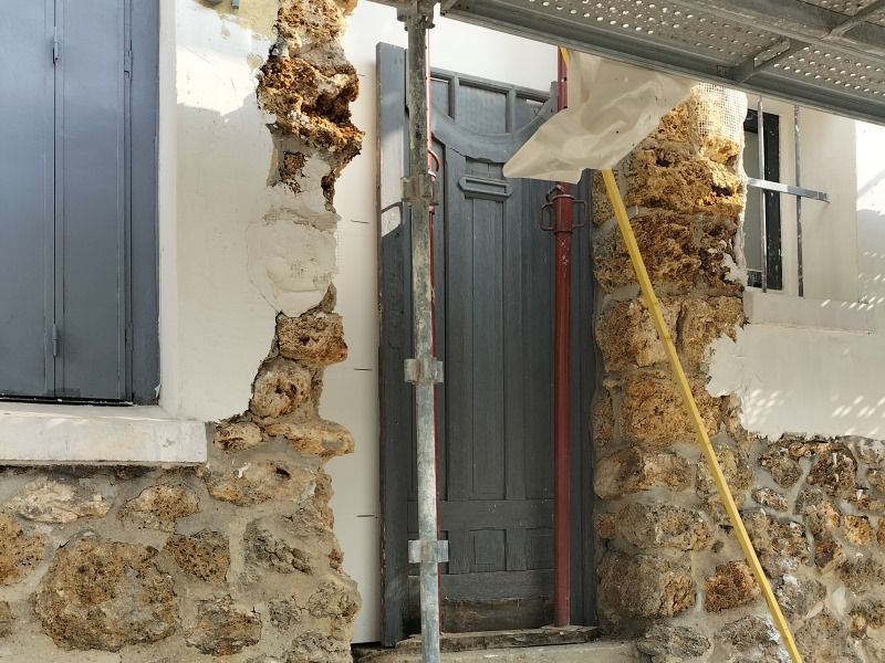 Restauration de façade bâti ancien