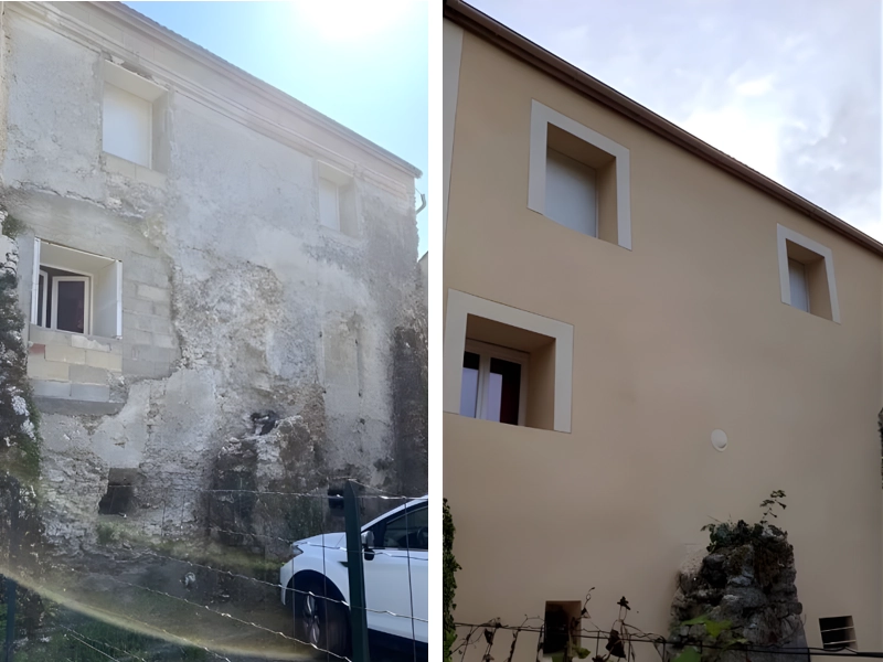 Les différents types d'enduits de façade : lequel choisir ? Role d'un enduit pour mur extérieur