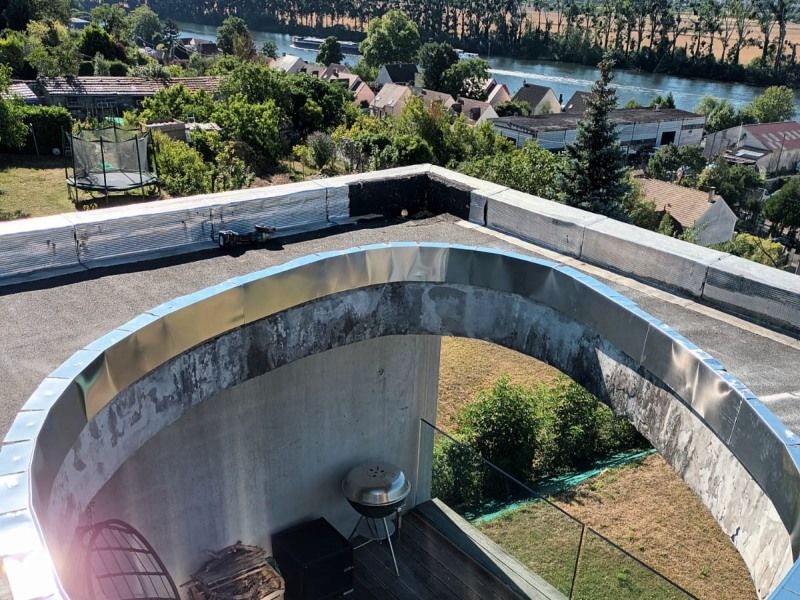 Toiture terrasse dans le Val d'Oise