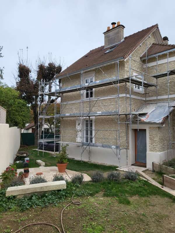 Ravalement de facade pierre