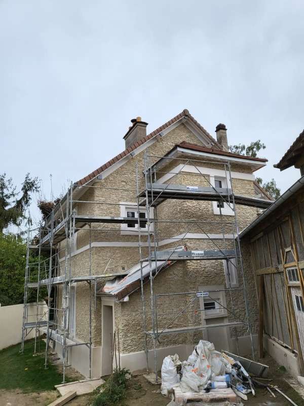 Renovation de facade pierre