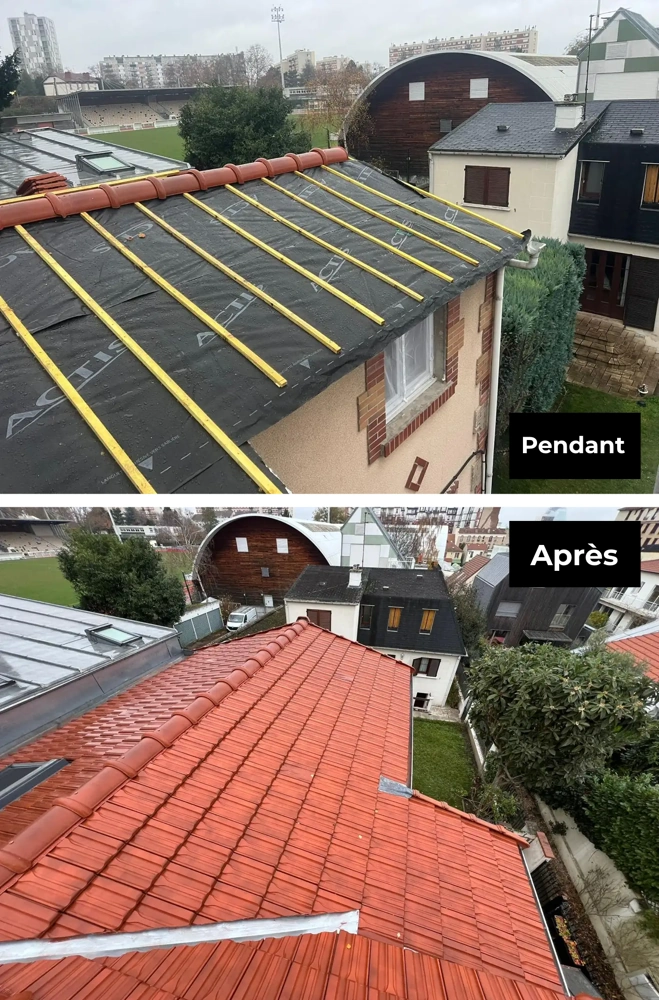 Rénovation toiture Malakoff Hauts de Seine