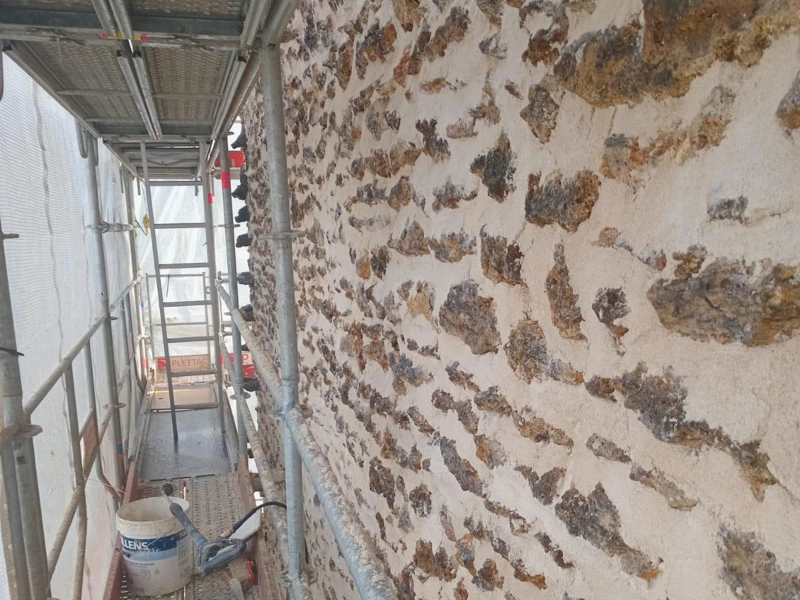 Joints de chaux pour mur
