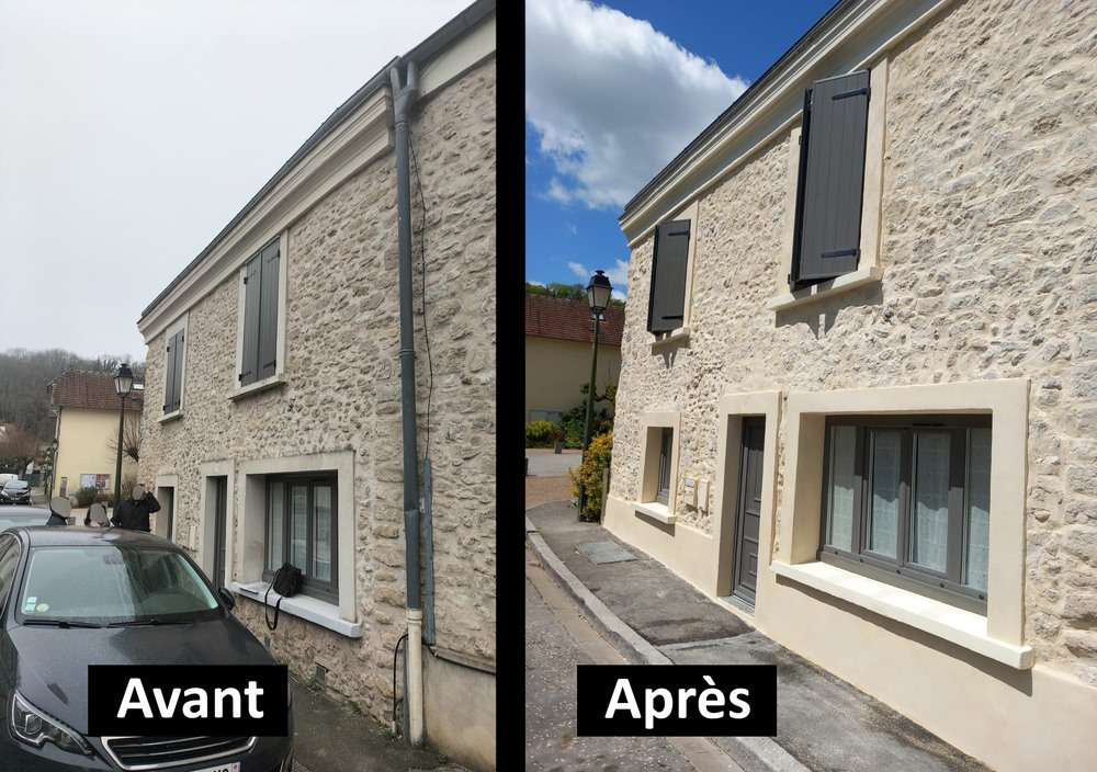 Ravalement de facade aubergenville