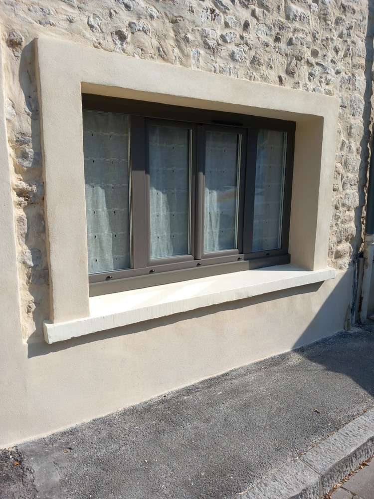 Renovation de facade pierre Yvelines