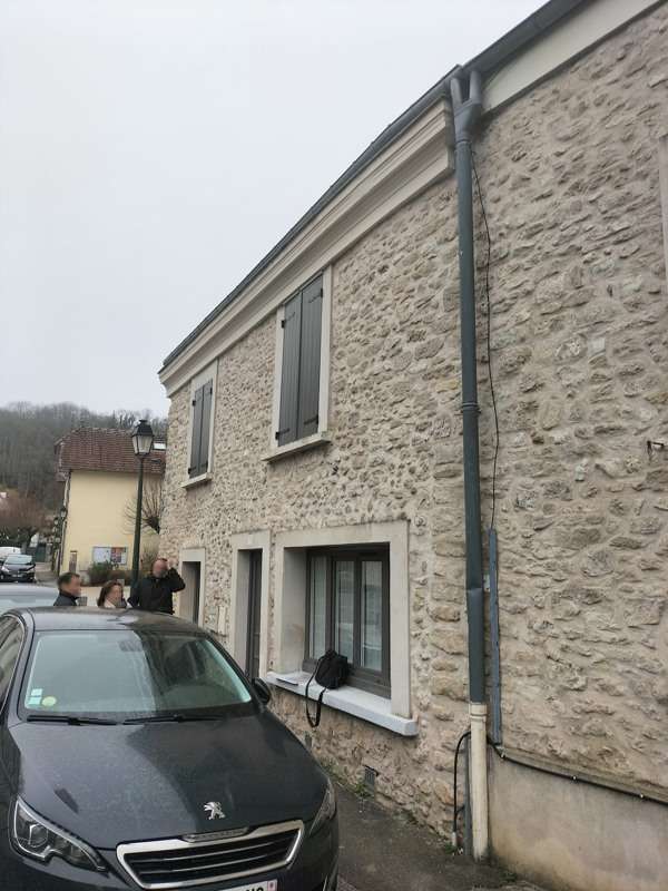 Renovation facade pierre