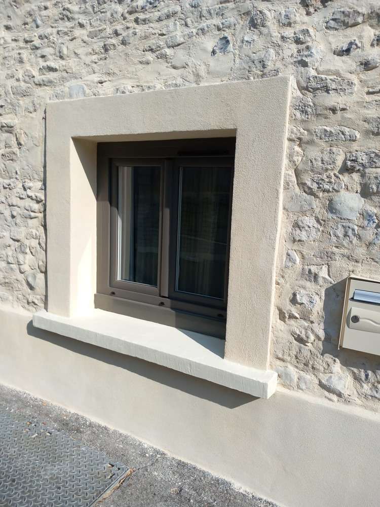 Restauration facade pierre Yvelines 1