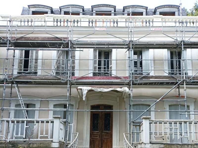 Ravalement de façade bâtiment historique