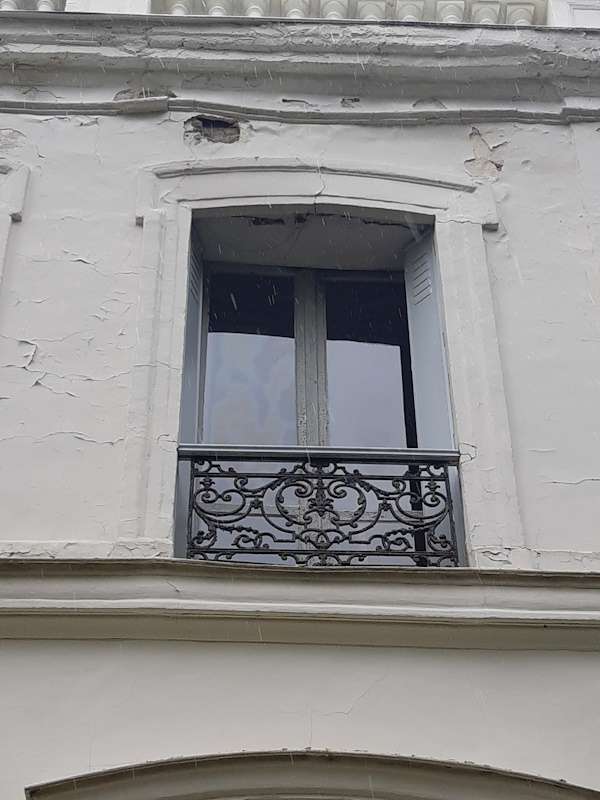 Ravalement de facade platre et