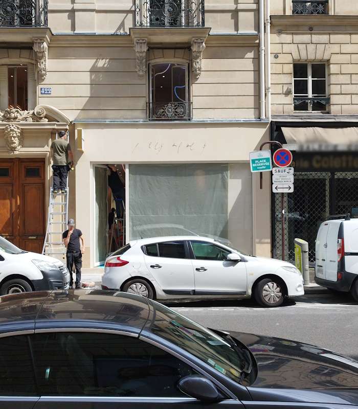 Ravalement devanture Paris 75