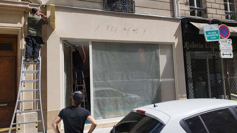 Ravalement devanture Paris