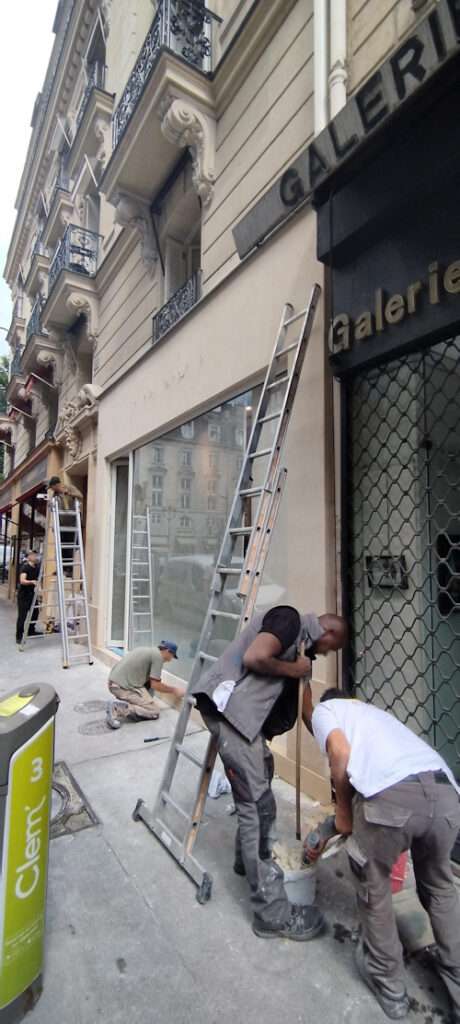 Renovation pierre de taille Paris 75