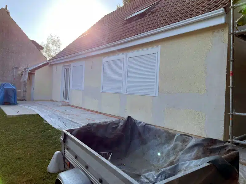 Enduit de facade Asnieres sur Oise 1