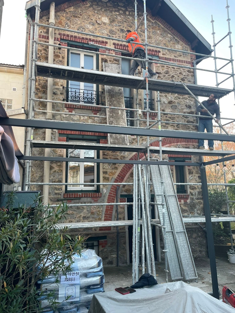 Renovation facade nanterre