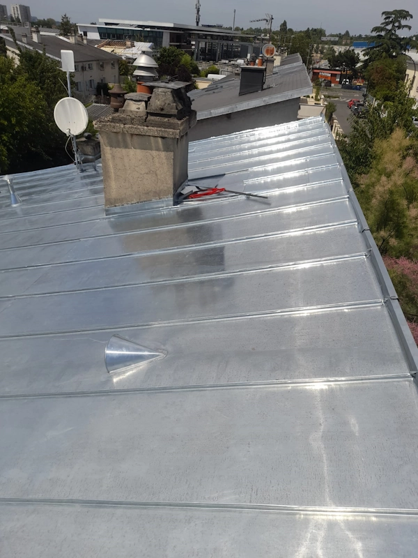 Installation couverture zinc champigny sur Marne