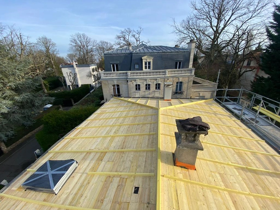 Couverture zinc Vaucresson