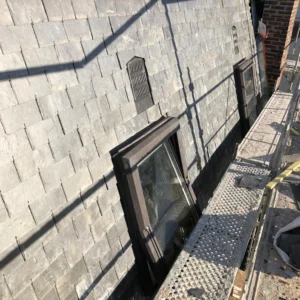 Toiture a la mansart