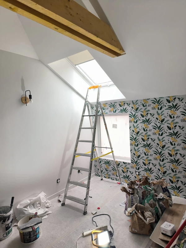 Surelevation de toiture a Chatou