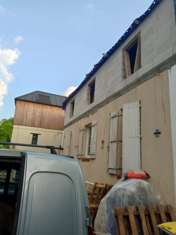 Travaux de surelevation a Chatou 78