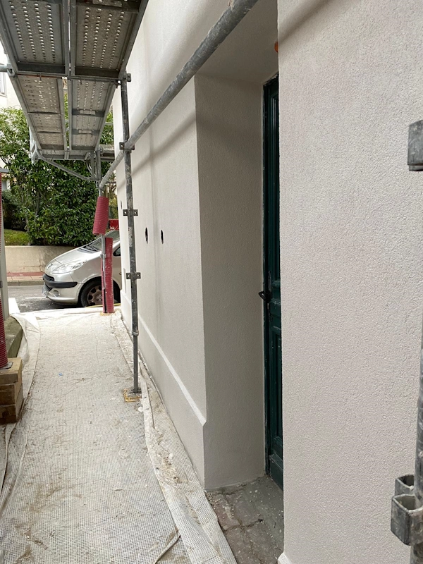 Detail Isolation exterieure ville davray