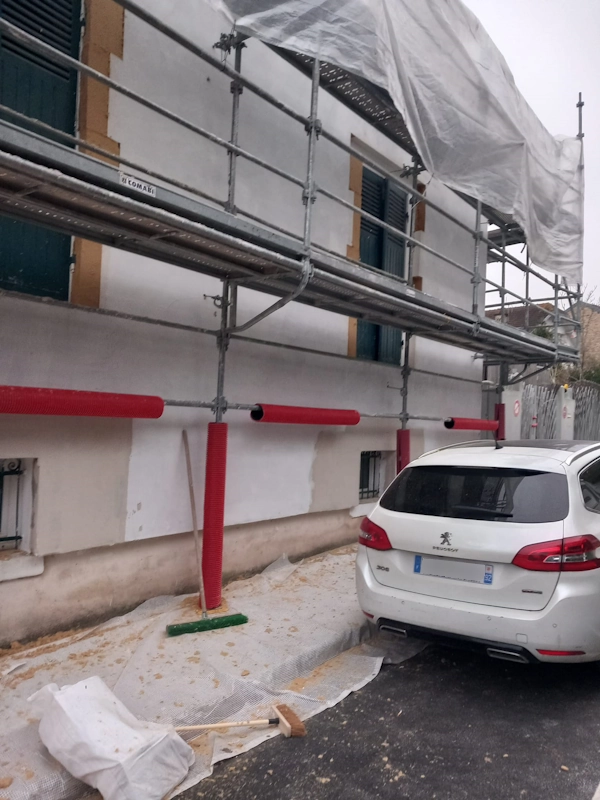 Isolation exterieure a Ville dAvray