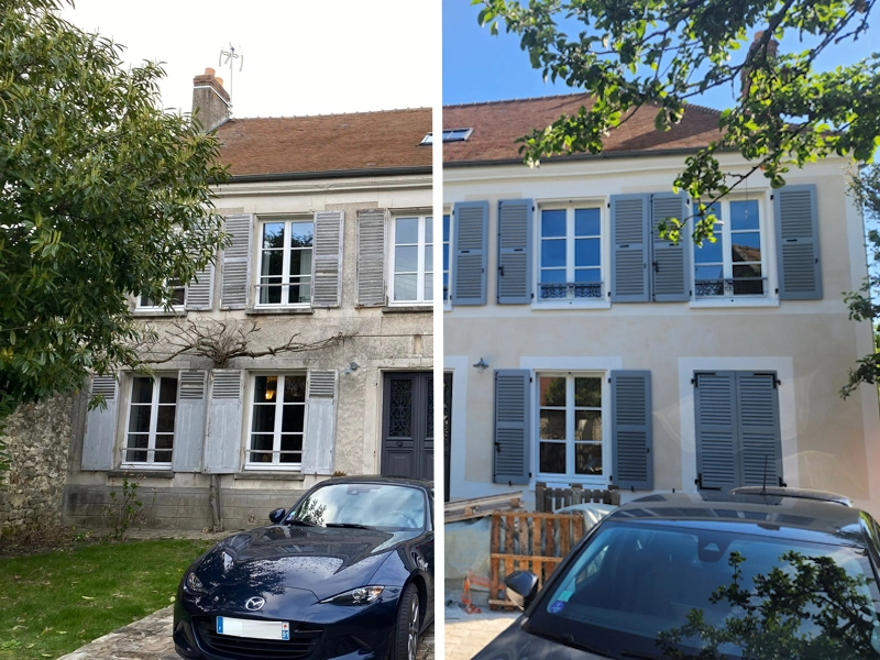 Ravalement plâtre et chaux