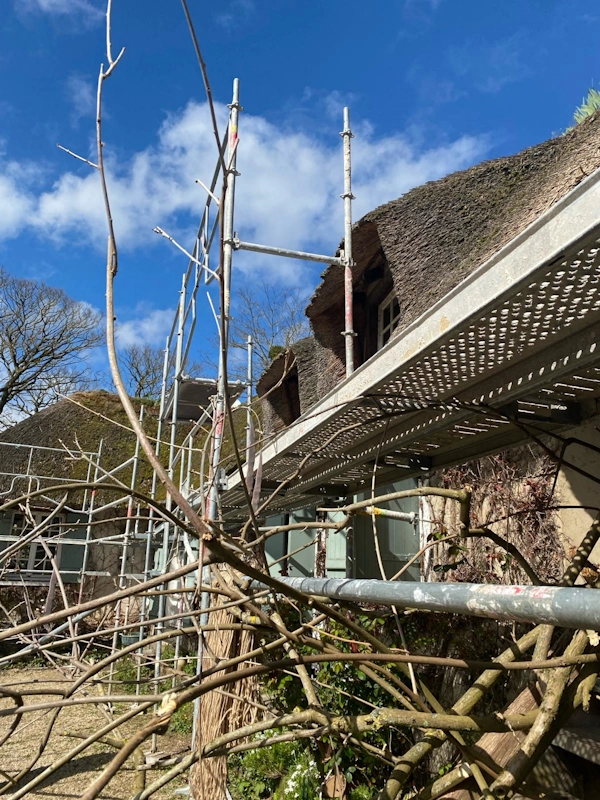 Refection toit de chaume Yvelines