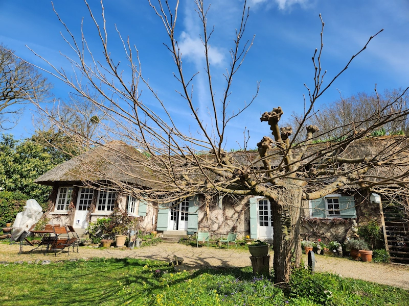 Refection toiture chaume Yvelines