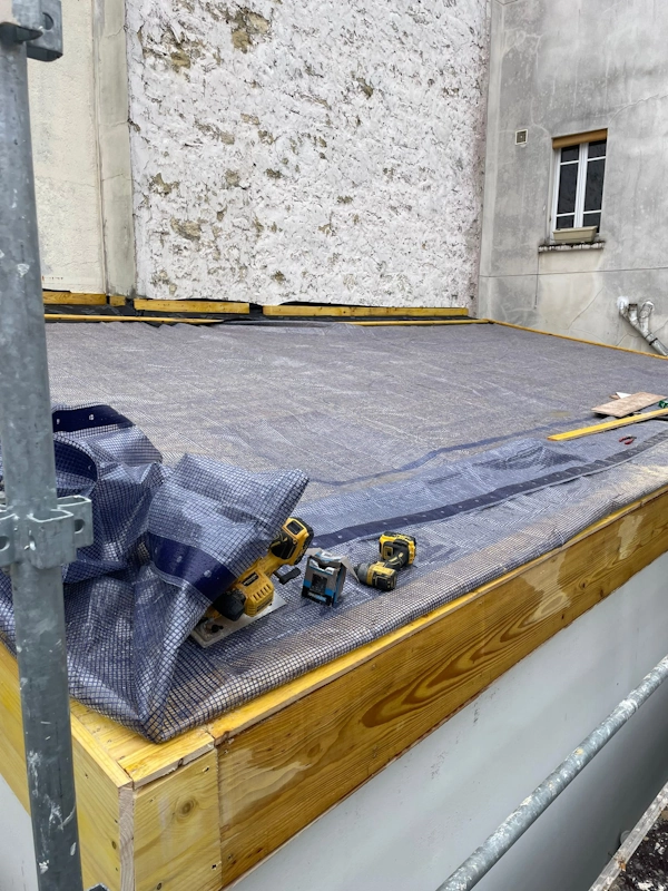 Renovation toiture zinc Paris 75014