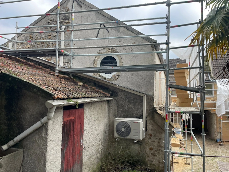 Ravalement de facade a Ris Orangis 91