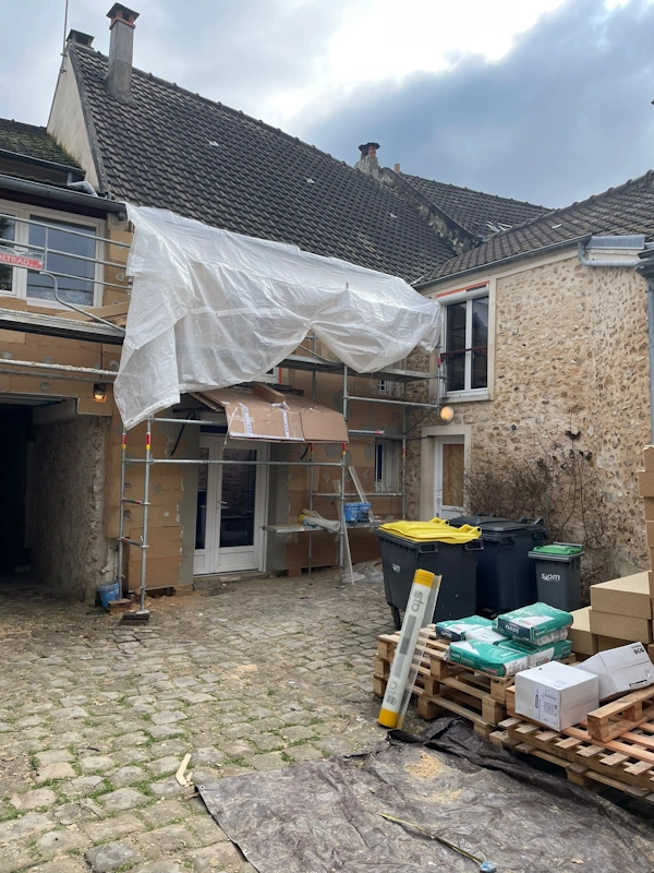 Ravalement de facade a Ris Orangis