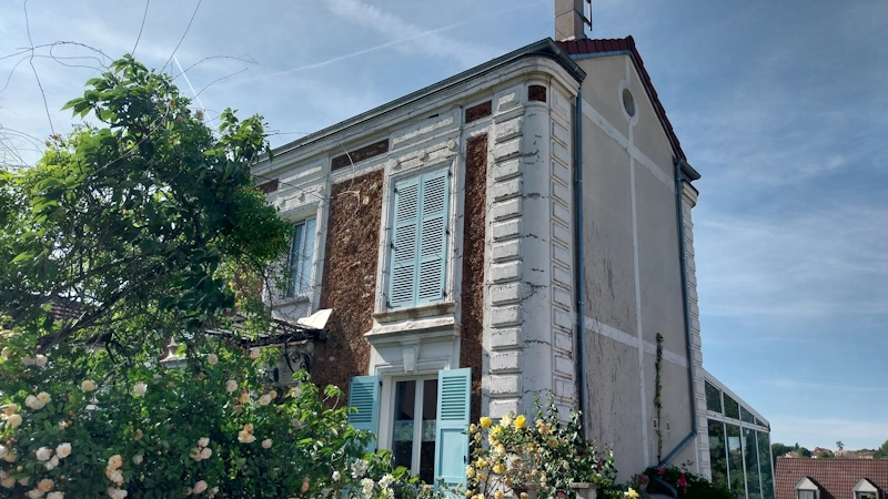 Ravalement de facade a Villemoisson sur Orge