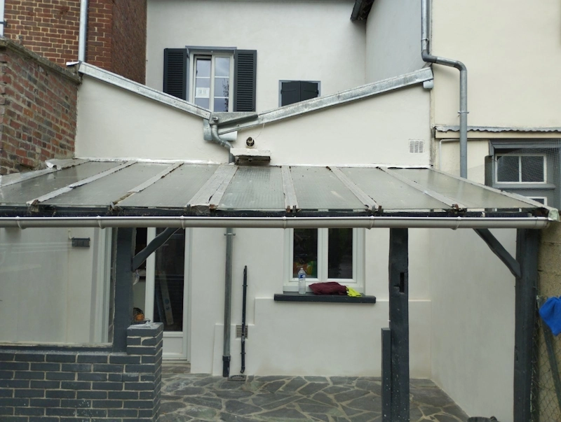 Enduit de facade platre chaux Franconville 95130