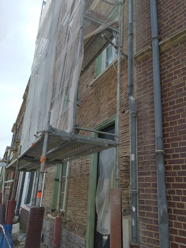 Refection de facade colombages