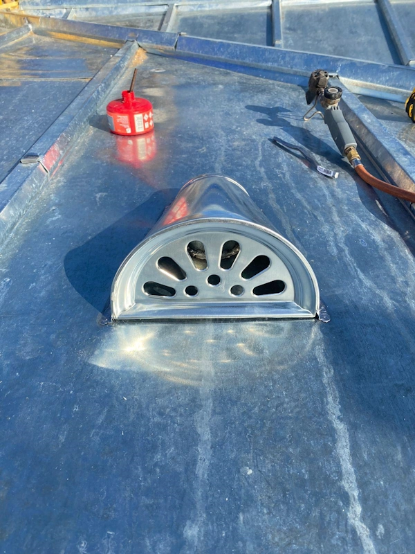 Detail couverture zinc Val dOise