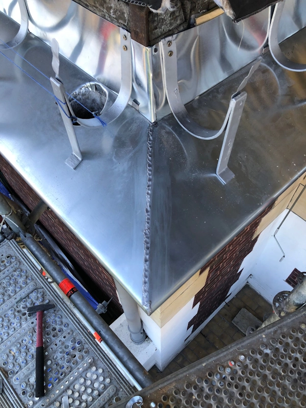 Detail renovation zinguerie