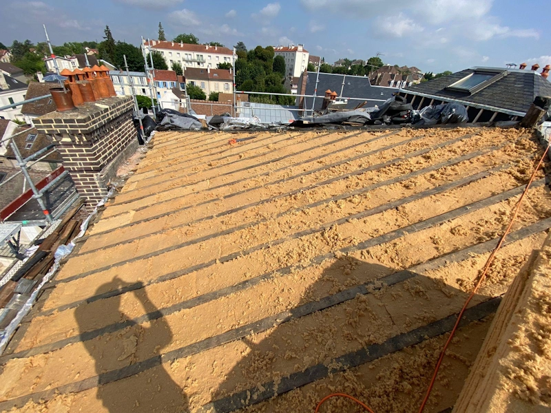 Isolation toiture a la Mansart