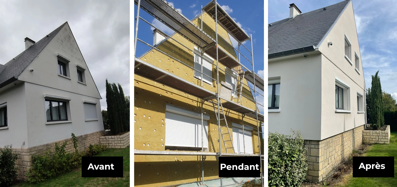 Enduits isolants ou ITE avec panneaux : le comparatif Isolation thermique par l'extérieur