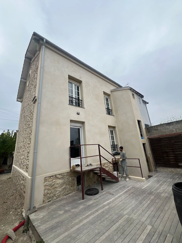 Enduit a la chaux Montfermeil 91