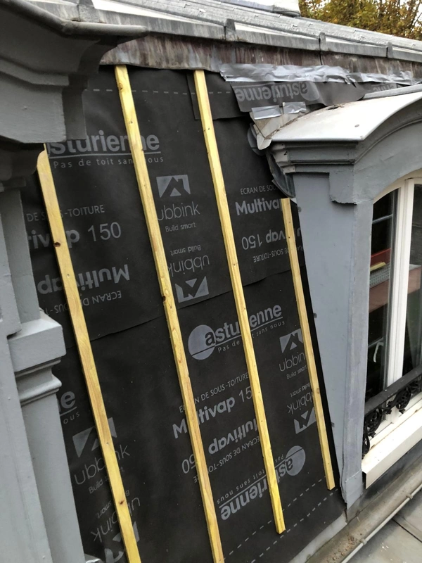 Renovation brisis toiture