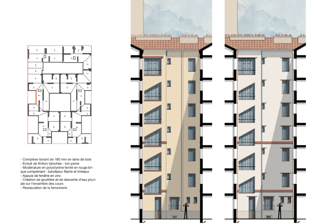 Ravalement de façade à Paris 15 (75015) ITE Paris