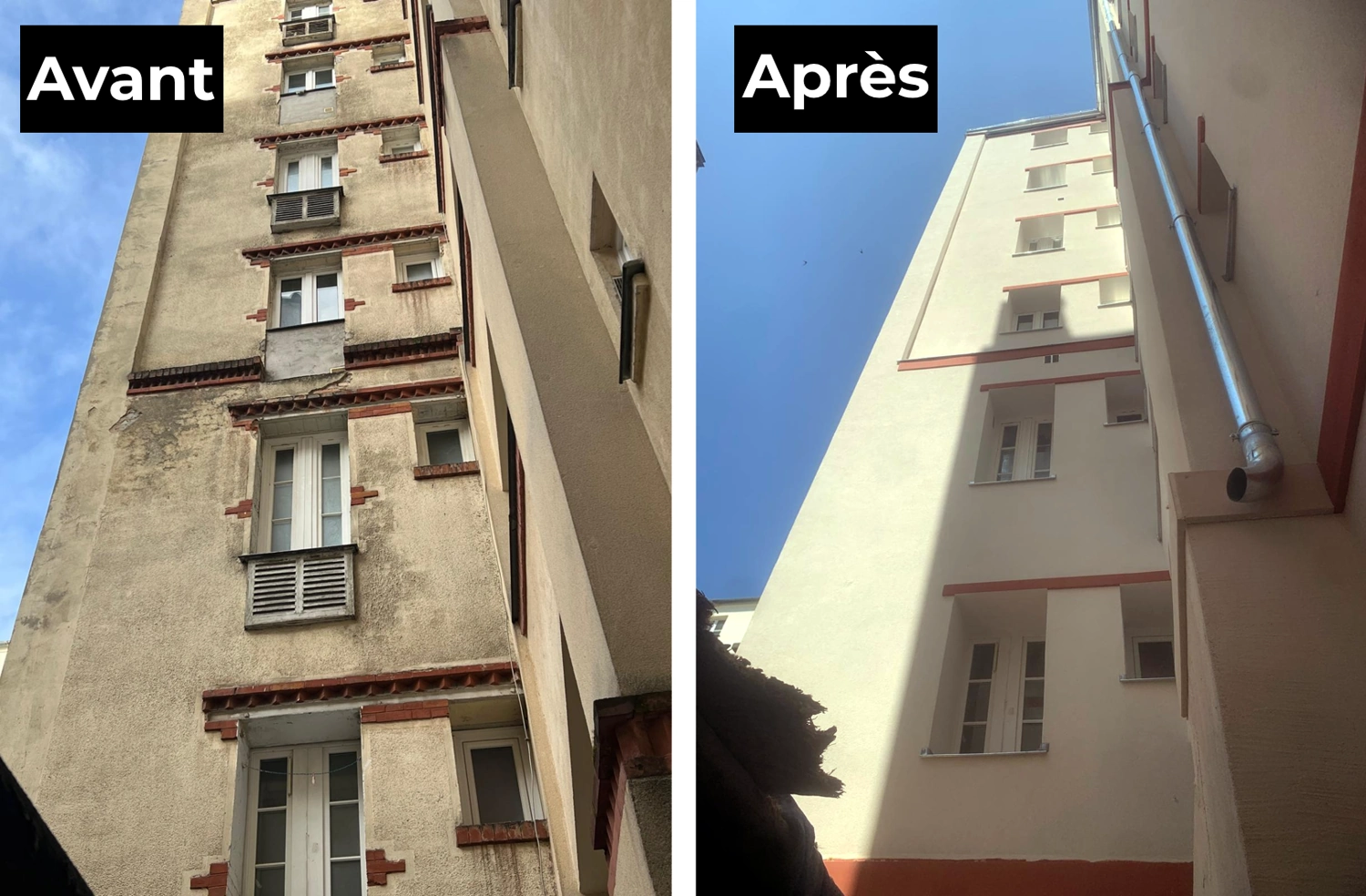 Ravalement de façade à Paris 15 (75015) Entreprise de ravalement paris 15