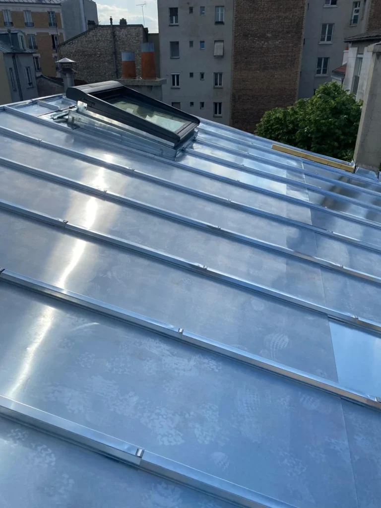 couverture ancienne zinc 94170